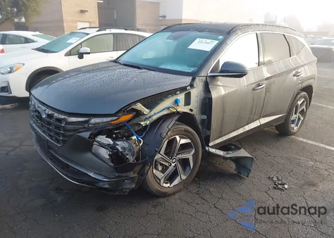 2022 Hyundai Tucson Hybrid Limited z USA, uszkodzony, nr VIN KM8JECA18NU072588